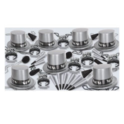 Simply Silver Party Kit For 50