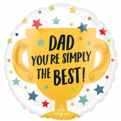 Simply The Best Dad Trophy 18