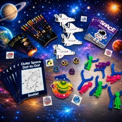 *Space Assorted Toy Favour Pack 57pcs
