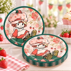 Strawberry Shortcake Dinner Plates - 8 PK