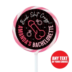 Same Penis Forever PERSONALIZED Lollipops - 12 Pack