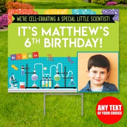 34% OFF: Sciene Photo All Weather PERSONALIZED Large Yard Sign