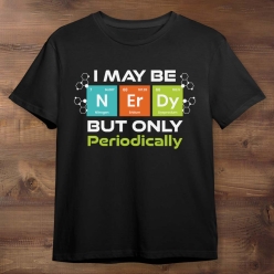 55% OFF: Nerdy Periodically Black T-shirt