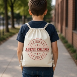 Secret Agent Badge Personalized 14