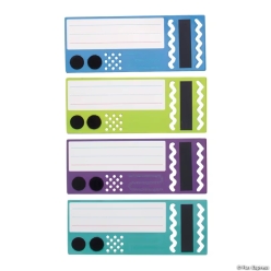 SEL Sensory Texture Laminated Desk Pads-24Pk