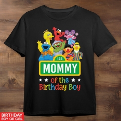 55% OFF: Sesame Street Mommy Black T-shirt