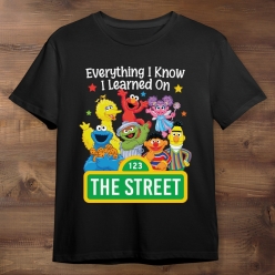 Learned on the Street Black T-shirt