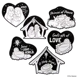 Simply Blessing CYO Fuzzy Posters-6Pk