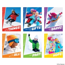 Snowbound Slope VBS Poster Set-6Pk