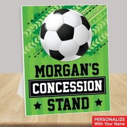 Soccer Personalized Concession Stand 14