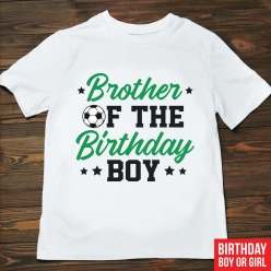 Soccer Brother Custom T-shirt- Choose Size