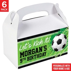 Soccer PERSONALIZED Loot Boxes 6pk