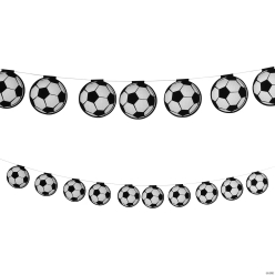 Soccer Ball Cardstock 7FT Banner