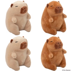 Plush Soft Brown Capybara Toys-4Pk