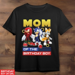 55% OFF: Sonic Mom Black T-shirt- Choose Size