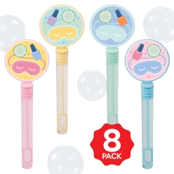*Spa Bubble Bottles w/Wands - 8 PACK