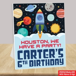 50% OFF: Space Personalized Birthday 14