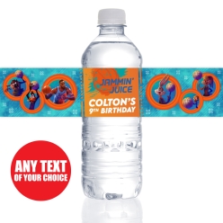 Space Jam PERSONALIZED VINYL Bottle Labels - 10 PK