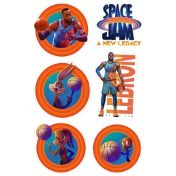 Space Jam Vinyl Stickers
