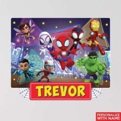 Spidey & Friends Characters Personalized Name 12