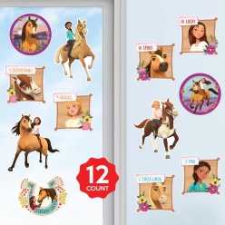 Spirit Riding Free Vinyl Wall/Window Decals 12pk