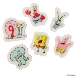 SpongeBob SquarePants Character Erasers-300Pk