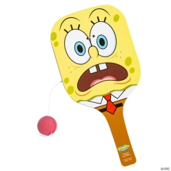 SpongeBob SquarePants Wooden Paddleball Games-12Pk