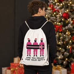 Squid Game Ready For Your Gift Drawstring Backpack
