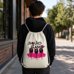Squid Game Drawstring Backpack