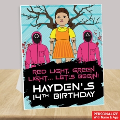 Squid Game Personalized Birthday 14