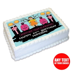 Squid Game Personalized Edible Icing