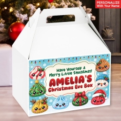 PERSONALIZED Squishy Dumpling Christmas Gable Box