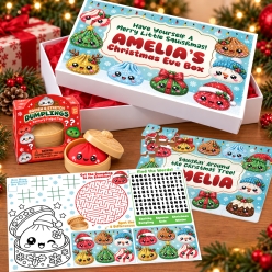 *PERSONALIZED Squishy Dumpling Christmas Eve Gift Box Set