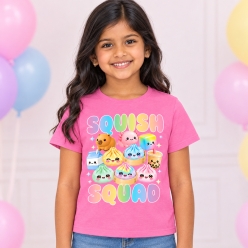 Squish Squad Pink T-Shirt
