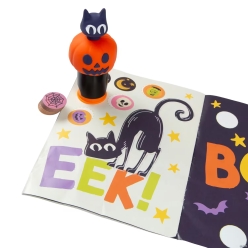 Frightfully Fun Halloween Sticker Stamper with Activity Book Set