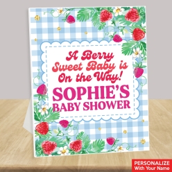 Strawberry Baby Shower Personalized 14