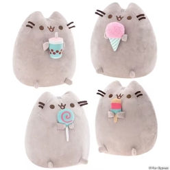 Plush Pusheen Cat with Sweet Treats