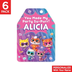 SuperKitties PERSONALIZED Thank You Tags - 6 Pk