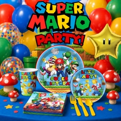 Mario Birthday Party Supplies