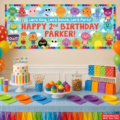 Super Simple Songs PERSONALIZED Giant Vinyl Keepsake Banner