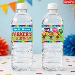 Super Simple Songs PERSONALIZED VINYL Bottle Labels - 10 PK