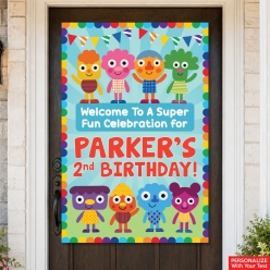 Super Simple Songs PERSONALIZED Giant Vinyl Keepsake Door Sign