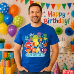 Super Simple Songs Dad Blue T-shirt