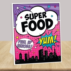 Superhero Girl Food 14