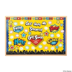 Superhero VBS Bulletin Board Set