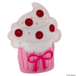 Sweet Soirée Cupcake-Shaped Felt Lacing Craft Kit-6Pk
