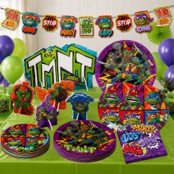 *Ninja Turtles Deluxe Party Pack for 8