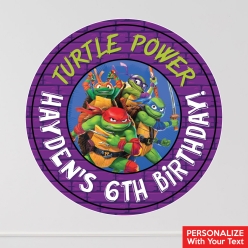 TMNT Mayhem Birthday Personalized 12