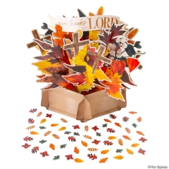 Fall Harvest Bouquet Tabletop Centerpiece with Table Scatter