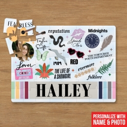 Personalized 30pc Taylor Swift Puzzle w/ Name & Photo